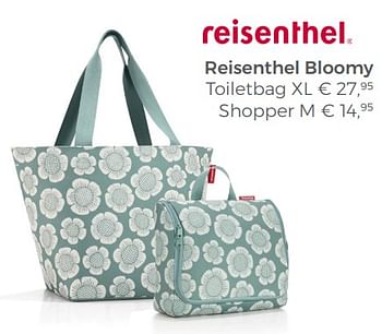 Aanbiedingen Reisenthel bloomy toiletbag - Reisenthel - Geldig van 22/04/2018 tot 12/05/2018 bij Multi Bazar