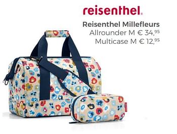 Aanbiedingen Reisenthel millefleurs allrounder - Reisenthel - Geldig van 22/04/2018 tot 12/05/2018 bij Multi Bazar