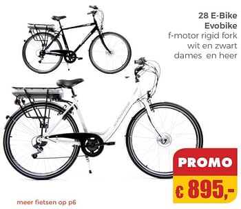 Aanbiedingen 28 e-bike evobike - Evobike - Geldig van 20/05/2018 tot 30/06/2018 bij Multi Bazar
