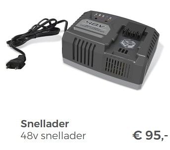 Aanbiedingen Snellader 48v snellader - Huismerk - Multi Bazar - Geldig van 20/05/2018 tot 30/06/2018 bij Multi Bazar
