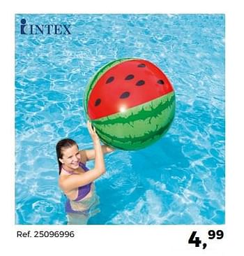 Aanbiedingen Intex opblaasbare watermeloen - Intex - Geldig van 29/05/2018 tot 26/06/2018 bij Supra Bazar