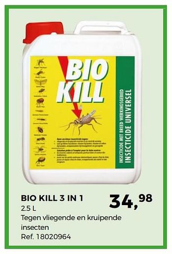 Aanbiedingen Bio kill 3 in 1 - Bio Kill - Geldig van 29/05/2018 tot 26/06/2018 bij Supra Bazar