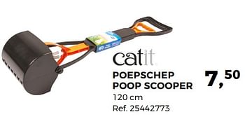 Aanbiedingen Catit poepschep poop scooper - Catit - Geldig van 29/05/2018 tot 26/06/2018 bij Supra Bazar