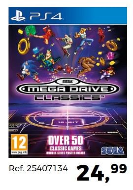 Aanbiedingen Sega mega drive classics - Sega - Geldig van 29/05/2018 tot 26/06/2018 bij Supra Bazar