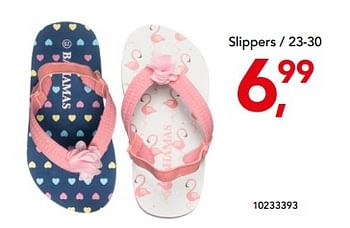 Aanbiedingen Slippers - Huismerk - Shoe Discount - Geldig van 11/06/2018 tot 01/07/2018 bij Bristol