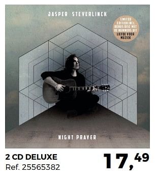 Aanbiedingen 2 cd deluxe jasper steverlinck - Huismerk - Supra Bazar - Geldig van 26/06/2018 tot 31/07/2018 bij Supra Bazar
