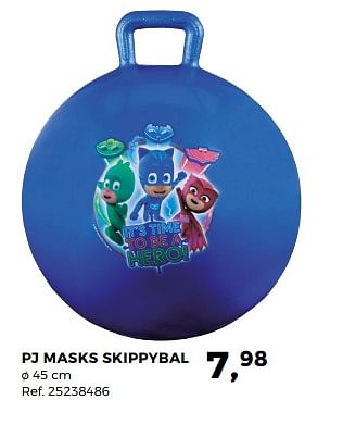 Aanbiedingen Pj masks skippybal - PJ Masks - Geldig van 26/06/2018 tot 31/07/2018 bij Supra Bazar