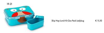 Aanbiedingen Skip hop lunch kit zoo pack ladybug - Skip Hop - Geldig van 10/07/2018 tot 15/09/2018 bij Multi Bazar