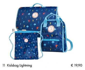 Aanbiedingen Kidsbag lightning - JP - Geldig van 10/07/2018 tot 15/09/2018 bij Multi Bazar