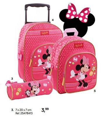 Aanbiedingen Minnie mouse pennenzak dreams are forever - Disney - Geldig van 31/07/2018 tot 11/09/2018 bij Supra Bazar