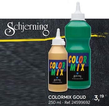 Aanbiedingen Schjerning colormix goud - Schjerning - Geldig van 31/07/2018 tot 11/09/2018 bij Supra Bazar