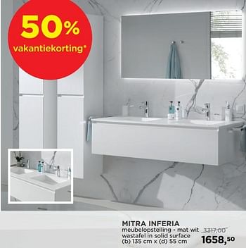 Aanbiedingen Mitra inferia meubelopstelling - Balmani - Geldig van 01/08/2018 tot 02/09/2018 bij X2O