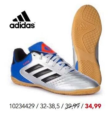 Aanbiedingen Indoor voetbalschoenen adidas - Adidas - Geldig van 05/08/2018 tot 02/09/2018 bij Bristol
