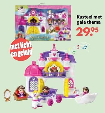Aanbiedingen Kasteel met gala thema - Huismerk - Multi Bazar - Geldig van 08/10/2018 tot 06/12/2018 bij Multi Bazar