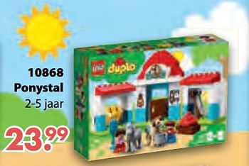 Aanbiedingen 10840 Ponystal - Lego - Geldig van 08/10/2018 tot 06/12/2018 bij Multi Bazar
