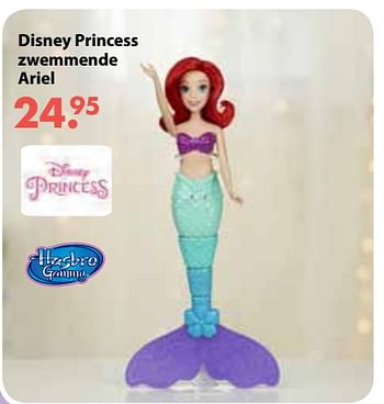 Aanbiedingen Disney princess zwemmende ariel - Disney Princess - Geldig van 08/10/2018 tot 06/12/2018 bij Multi Bazar