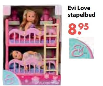 Aanbiedingen Evi love stapelbed - Evi love - Geldig van 08/10/2018 tot 06/12/2018 bij Multi Bazar