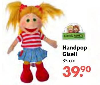 Aanbiedingen Handpop gisell - Living Puppets - Geldig van 08/10/2018 tot 06/12/2018 bij Multi Bazar