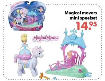 Aanbiedingen Magical movers mini speelset - Disney - Geldig van 08/10/2018 tot 06/12/2018 bij Multi Bazar