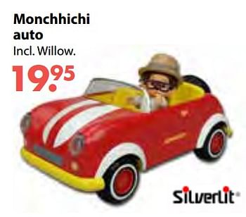 Aanbiedingen Monchhichi auto - Silverlit - Geldig van 08/10/2018 tot 06/12/2018 bij Multi Bazar