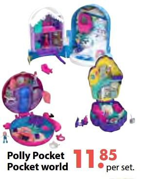 Aanbiedingen Polly pocket pocket world - Polly pocket - Geldig van 08/10/2018 tot 06/12/2018 bij Multi Bazar
