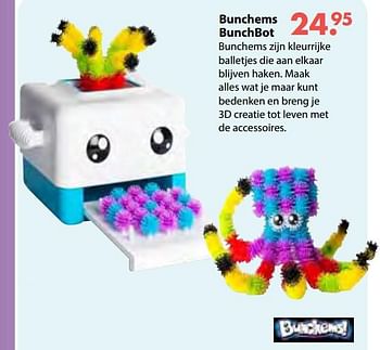 Aanbiedingen Bunchems bunchbot - Bunchems - Geldig van 08/10/2018 tot 06/12/2018 bij Multi Bazar