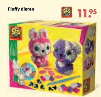 Aanbiedingen Fluffy dieren - SES - Geldig van 08/10/2018 tot 06/12/2018 bij Multi Bazar
