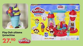 Aanbiedingen Play-doh ultieme ijsmachine - Play-Doh - Geldig van 08/10/2018 tot 06/12/2018 bij Multi Bazar