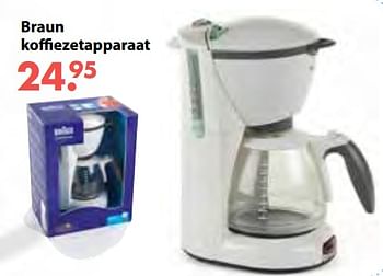 Aanbiedingen Braun koffiezetapparaat - Huismerk - Multi Bazar - Geldig van 08/10/2018 tot 06/12/2018 bij Multi Bazar