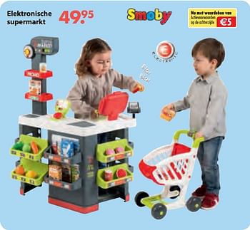 Aanbiedingen Elektronische supermarkt - Smoby - Geldig van 08/10/2018 tot 06/12/2018 bij Multi Bazar