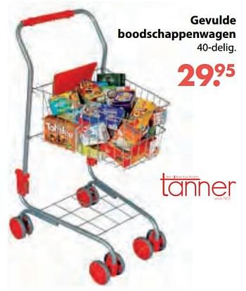 Aanbiedingen Gevulde boodschappenwagen - Tanner - Geldig van 08/10/2018 tot 06/12/2018 bij Multi Bazar