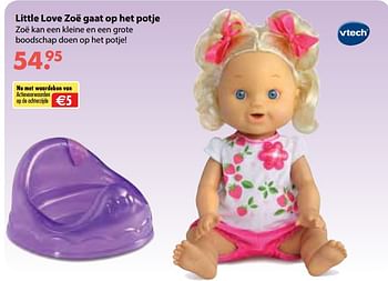 Aanbiedingen Little love zoë gaat op het potje - Vtech - Geldig van 08/10/2018 tot 06/12/2018 bij Multi Bazar