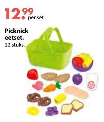 Aanbiedingen Picknick eetset - Huismerk - Multi Bazar - Geldig van 08/10/2018 tot 06/12/2018 bij Multi Bazar