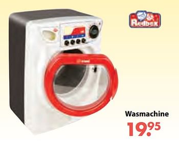 Aanbiedingen Wasmachine - Redbox - Geldig van 08/10/2018 tot 06/12/2018 bij Multi Bazar