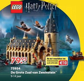 Aanbiedingen De grote zaal van zweinstein - Lego - Geldig van 08/10/2018 tot 06/12/2018 bij Multi Bazar