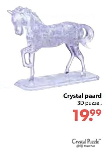 Aanbiedingen Crystal paard - Crystal - Geldig van 08/10/2018 tot 06/12/2018 bij Multi Bazar