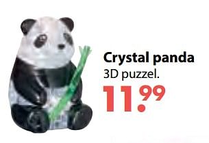 Aanbiedingen Crystal panda - Crystal - Geldig van 08/10/2018 tot 06/12/2018 bij Multi Bazar