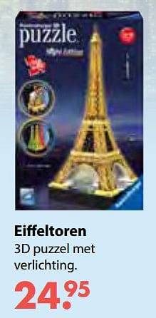 Aanbiedingen Eiffeltoren - Ravensburger - Geldig van 08/10/2018 tot 06/12/2018 bij Multi Bazar