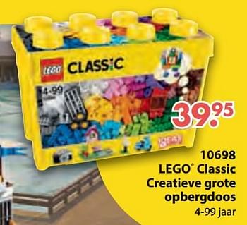 Aanbiedingen Lego  classic creatieve grote opbergdoos - Lego - Geldig van 08/10/2018 tot 06/12/2018 bij Multi Bazar
