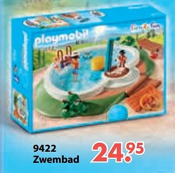 Aanbiedingen Zwembad - Playmobil - Geldig van 08/10/2018 tot 06/12/2018 bij Multi Bazar