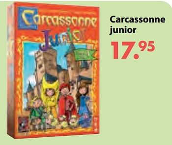 Aanbiedingen Carcassonne junior - 999games - Geldig van 08/10/2018 tot 06/12/2018 bij Multi Bazar