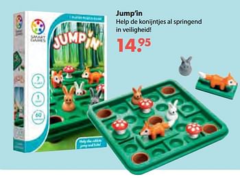 Aanbiedingen Jump`in - Smart Games - Geldig van 08/10/2018 tot 06/12/2018 bij Multi Bazar