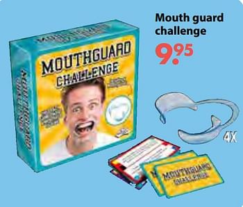 Aanbiedingen Mouth guard challenge - Identity Games - Geldig van 08/10/2018 tot 06/12/2018 bij Multi Bazar