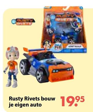 Aanbiedingen Rusty rivets bouw je eigen auto - Rusty Rivets - Geldig van 08/10/2018 tot 06/12/2018 bij Multi Bazar