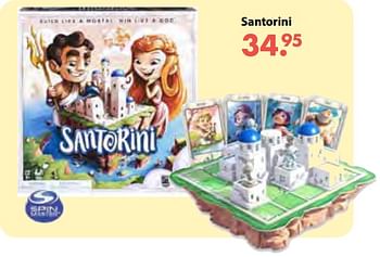 Aanbiedingen Santorini - Spin Master - Geldig van 08/10/2018 tot 06/12/2018 bij Multi Bazar