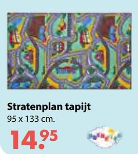 Aanbiedingen Stratenplan tapijt - Huismerk - Multi Bazar - Geldig van 08/10/2018 tot 06/12/2018 bij Multi Bazar