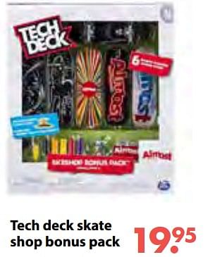 Aanbiedingen Tech deck skate shop bonus pack - Tech Deck - Geldig van 08/10/2018 tot 06/12/2018 bij Multi Bazar