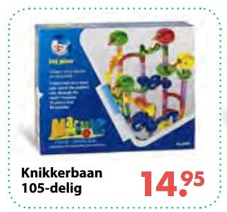 Aanbiedingen Knikkerbaan 105-delig - Huismerk - Multi Bazar - Geldig van 08/10/2018 tot 06/12/2018 bij Multi Bazar