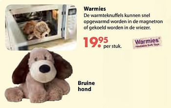 Aanbiedingen Bruine hond - Huismerk - Multi Bazar - Geldig van 08/10/2018 tot 06/12/2018 bij Multi Bazar
