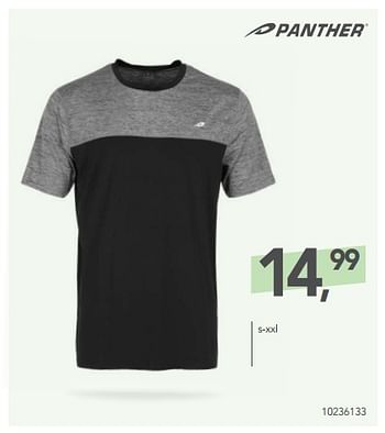 Aanbiedingen T-shirt - Panther - Geldig van 07/10/2018 tot 28/10/2018 bij Bristol